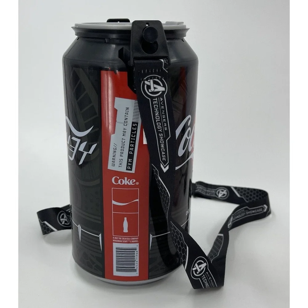 Disney‎ Parks - Avengers Campus Black Panther Coca Cola Oversized Can New